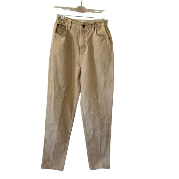 L.L. Bean Beige Jeans Original Fit/Relaxed Comfort Waist Women 6 - Picture 3 of 7